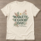 Natural Ordinary Moments T-shirt — motivational slogan design, for women who train
