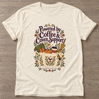 Natural Coven Support T-shirt — gym club design, for women who train together
