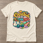 Natural Self Pace T-shirt — rest and recovery design, for women who train