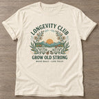 Natural Golden Years T-shirt — longevity training design, for women over 40