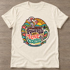 Natural Coffee Fuel T-shirt — funny gym slogan, for women who train and laugh about it