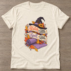 Natural Witch's Yoga Flow T-shirt — rest and recovery design, for women who train