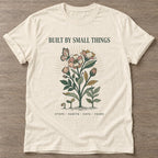 Natural Bloom From Within T-shirt — floral strength design, for women who train
