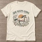 Natural Through Every Season T-shirt — longevity training design, for women over 40
