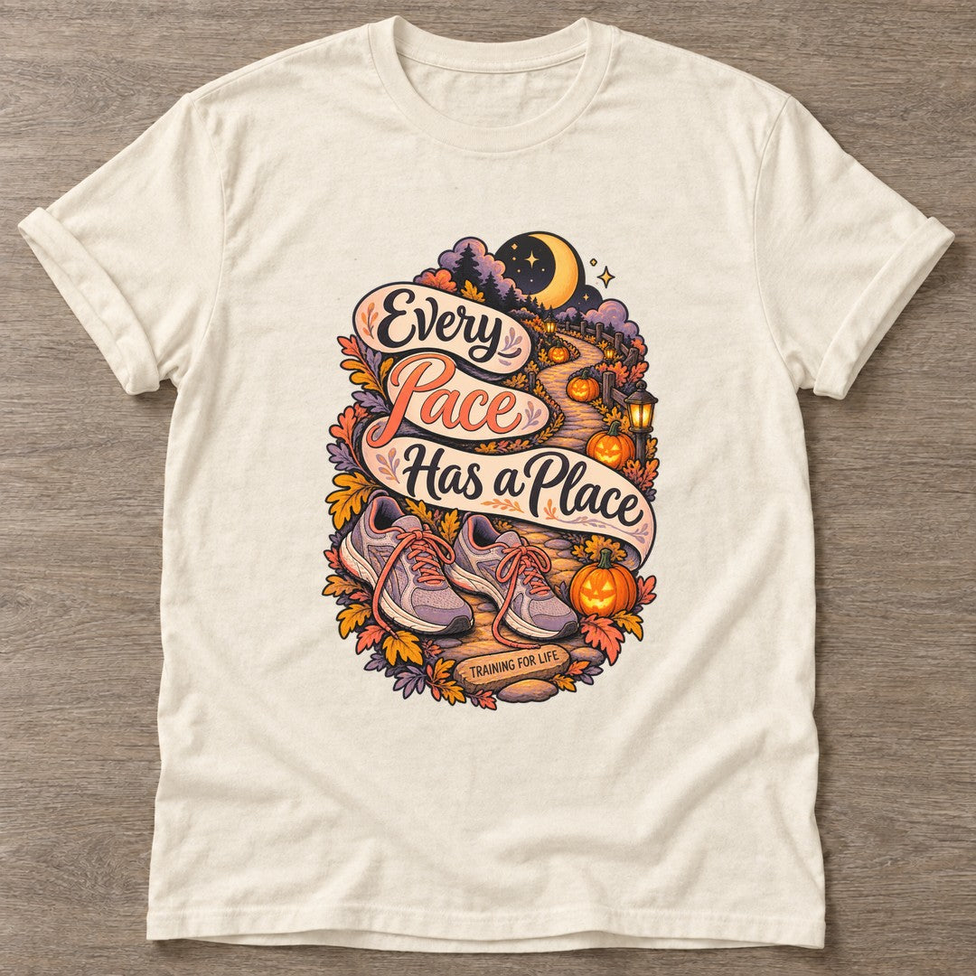 Natural Pace Keeper T-shirt — walking club design, for women who walk