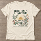 Natural Long Time Energy T-shirt — longevity training design, for women over 40