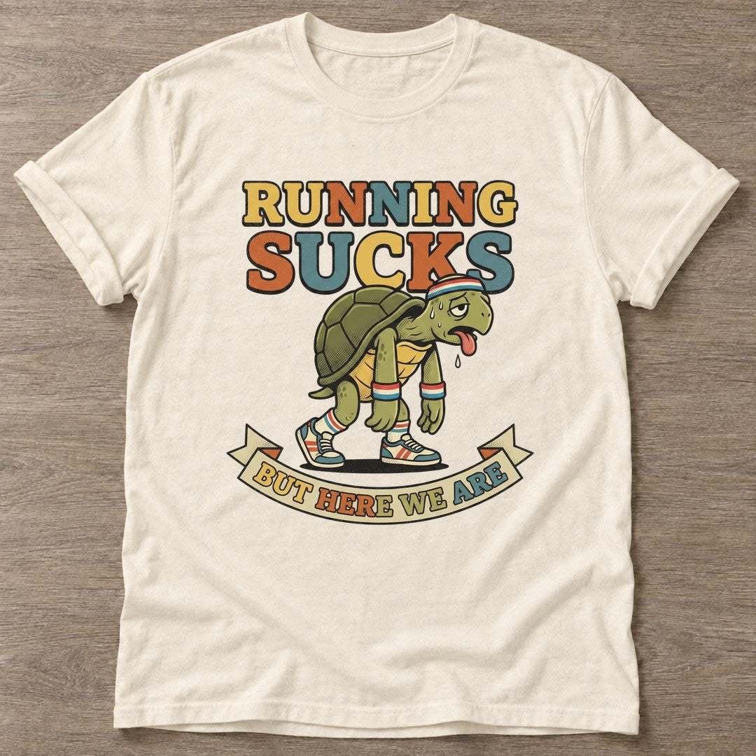 Natural Tortoise Vibes T-shirt — longevity training design, for women over 40