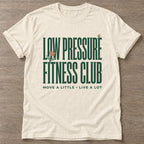 Natural Chill Gains T-shirt — funny gym slogan, for women who train and laugh about it