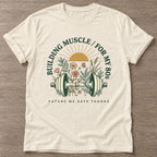 Natural Gratitude Gains T-shirt — growth mindset design, for women building a habit