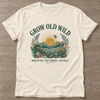 Natural Wild Heart Rising T-shirt — motivational slogan design, for women who train