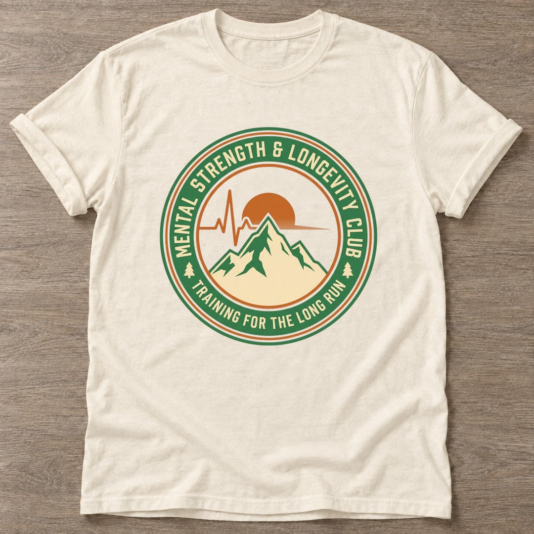 Natural Endurance Mindset T-shirt — longevity training design, for women over 40