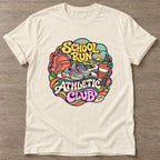 Natural Athletic Club T-shirt — gym club design, for women who train together