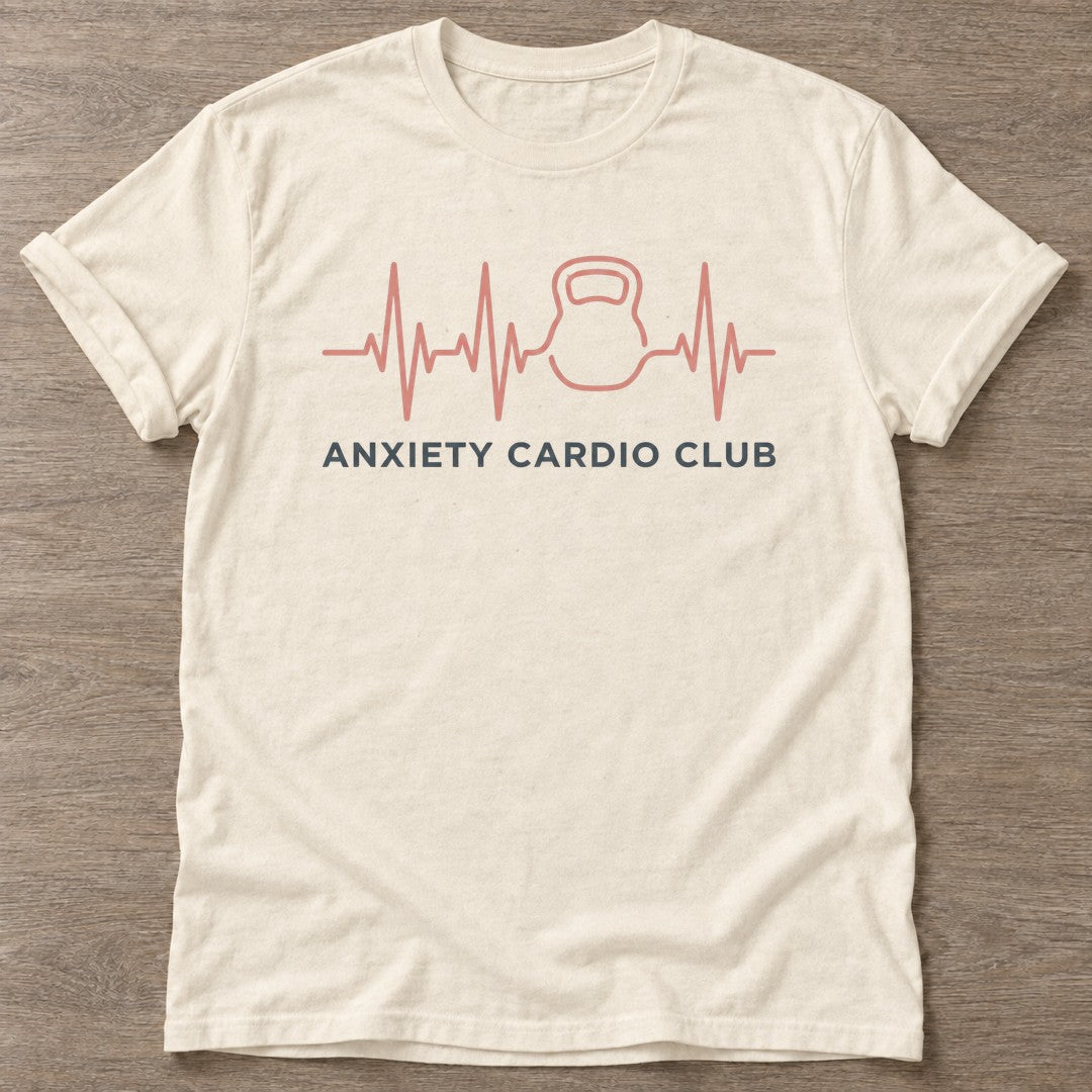 Natural Nervous Gains T-shirt — funny gym slogan, for women who train and laugh about it