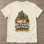 Natural Peace And Bedtime T-shirt — rest and recovery design, for women who train