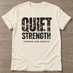 Natural Gentle Force T-shirt — rest and recovery design, for women who train