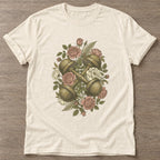 Natural Lift And Grow T-shirt — weightlifting design, for women who lift