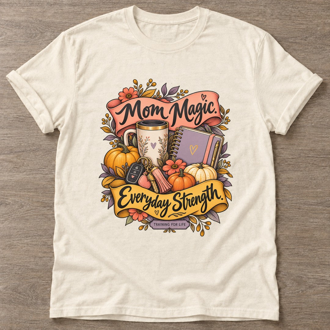 Natural Everyday Strength T-shirt — longevity training design, for women over 40