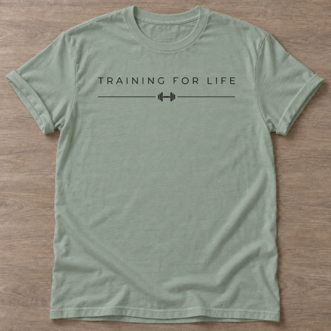 Sage Lifelong Grind T-shirt — longevity training design, for women over 40