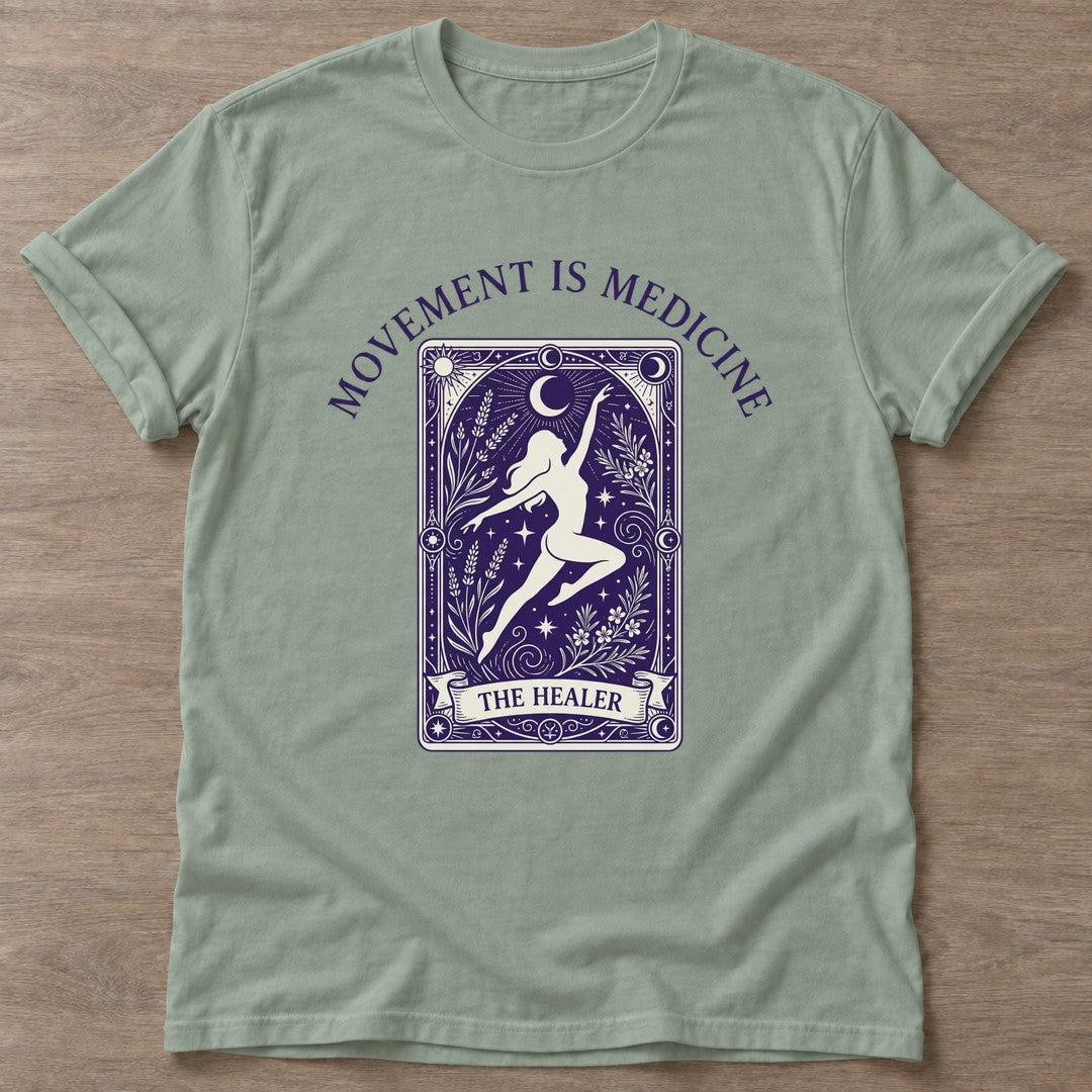 Sage Dance Alchemy T-shirt — everyday workout design, for women who move