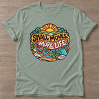 Sage Small Moves T-shirt — growth mindset design, for women building a habit