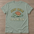 Sage Slow Vibes T-shirt — rest and recovery design, for women who train