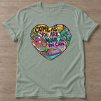 Sage Athletic Authenticity T-shirt — body positive design, for every body in the gym