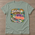 Sage Still Moving T-shirt — longevity training design, for women over 40