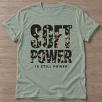 Sage Still Power T-shirt — rest and recovery design, for women who train