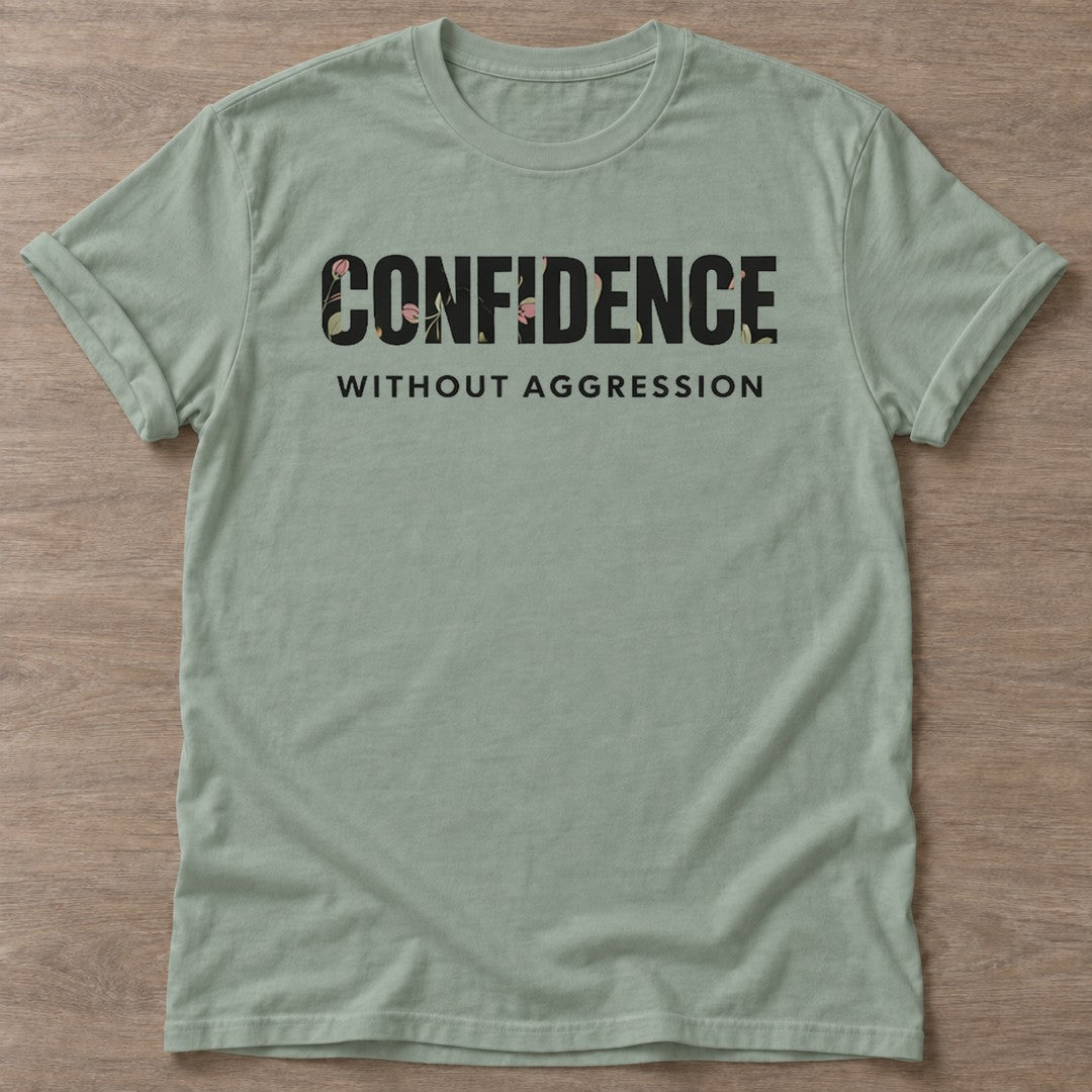Sage Grace Over Force T-shirt — rest and recovery design, for women who train