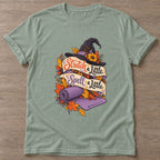 Sage Witch's Yoga Flow T-shirt — rest and recovery design, for women who train