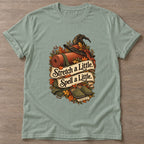Sage Stretch And Spell T-shirt — rest and recovery design, for women who train