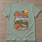 Sage Room For Memories T-shirt — motivational slogan design, for women who train