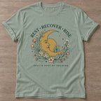 Sage Celestial Recovery T-shirt — rest and recovery design, for women who train