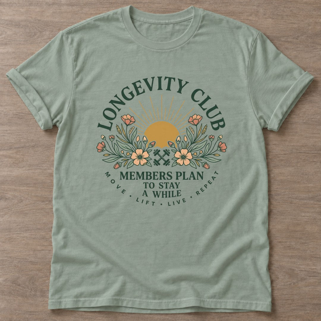 Sage Move Lift Live T-shirt — everyday workout design, for women who move