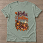 Sage Haunt More T-shirt — funny gym slogan, for women who train and laugh about it