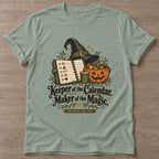 Sage Witch's Appointment Book T-shirt — everyday workout design, for women who move