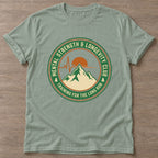 Sage Endurance Mindset T-shirt — longevity training design, for women over 40