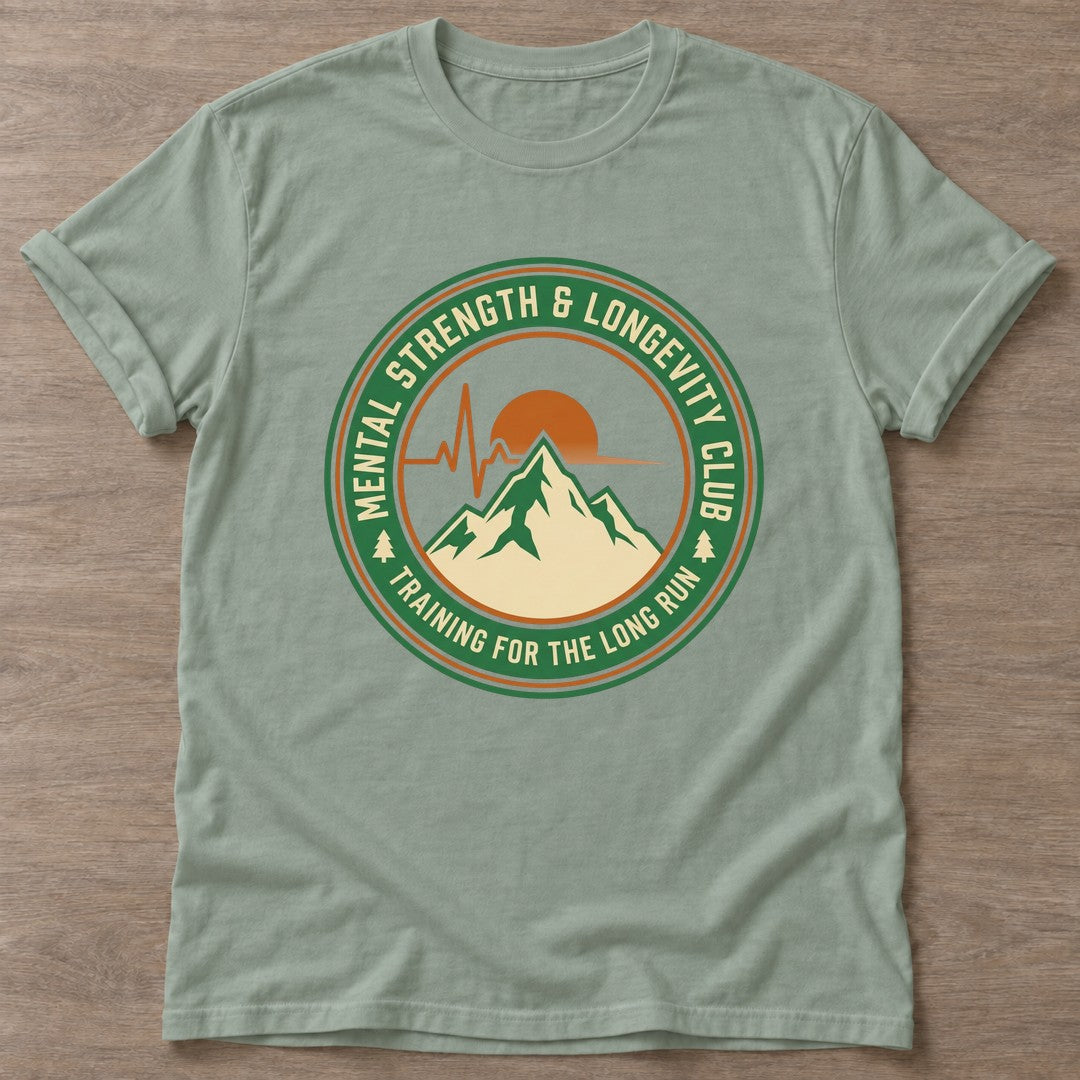 Sage Endurance Mindset T-shirt — longevity training design, for women over 40