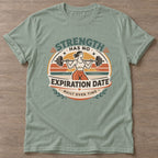 Sage Forever Strong T-shirt — longevity training design, for women over 40