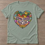 Sage Real Life Strong T-shirt — body positive design, for every body in the gym