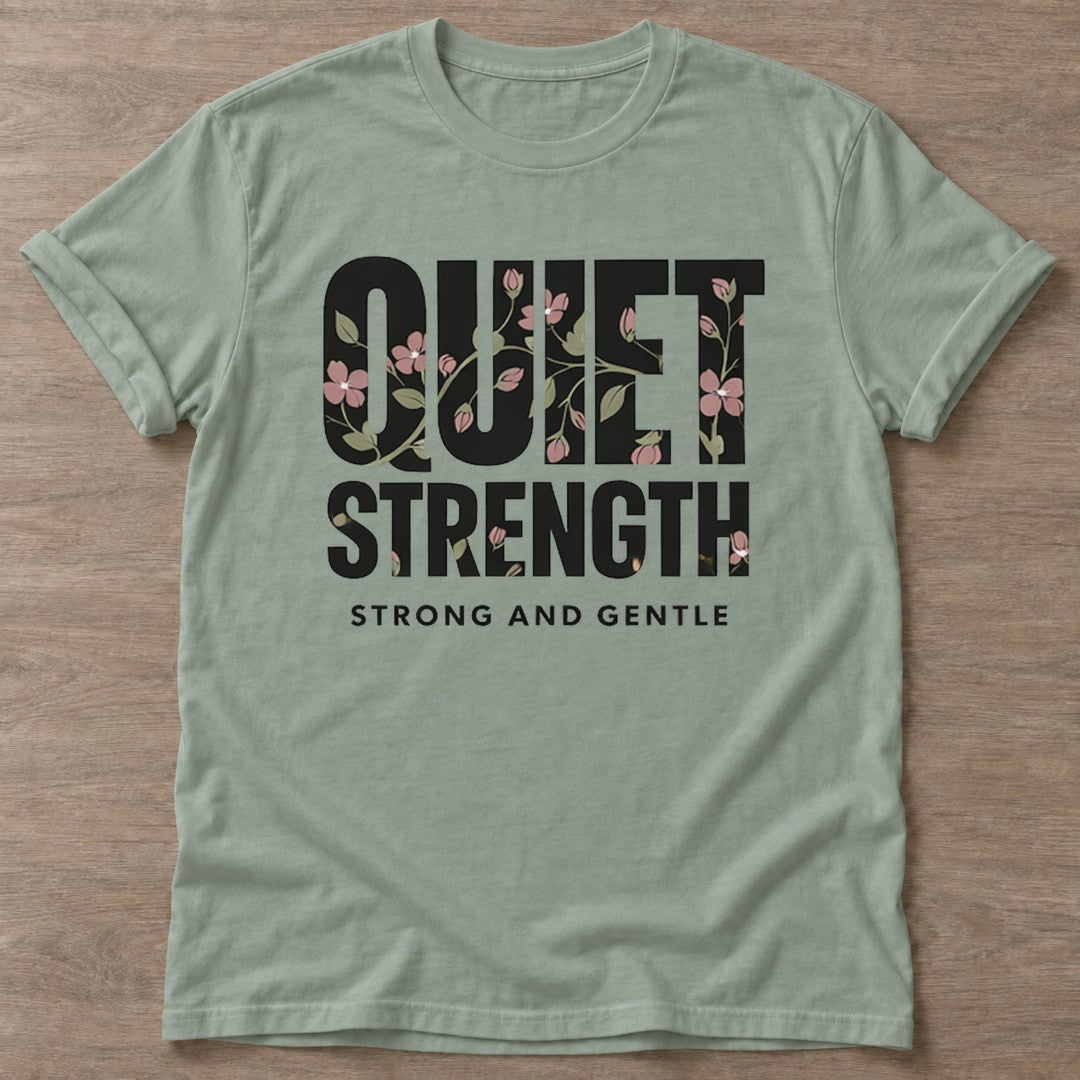 Sage Gentle Force T-shirt — rest and recovery design, for women who train