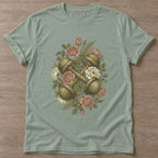 Sage Lift And Grow T-shirt — weightlifting design, for women who lift