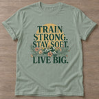 Sage Strong And Soft T-shirt — rest and recovery design, for women who train
