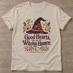 Sand Witchy Humor T-shirt — funny gym slogan, for women who train and laugh about it
