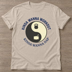 Sand Workout Nap Energy T-shirt — funny gym slogan, for women who train and laugh about it