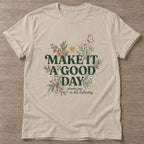Sand Ordinary Moments T-shirt — motivational slogan design, for women who train
