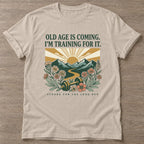 Sand Long Run Strong T-shirt — longevity training design, for women over 40