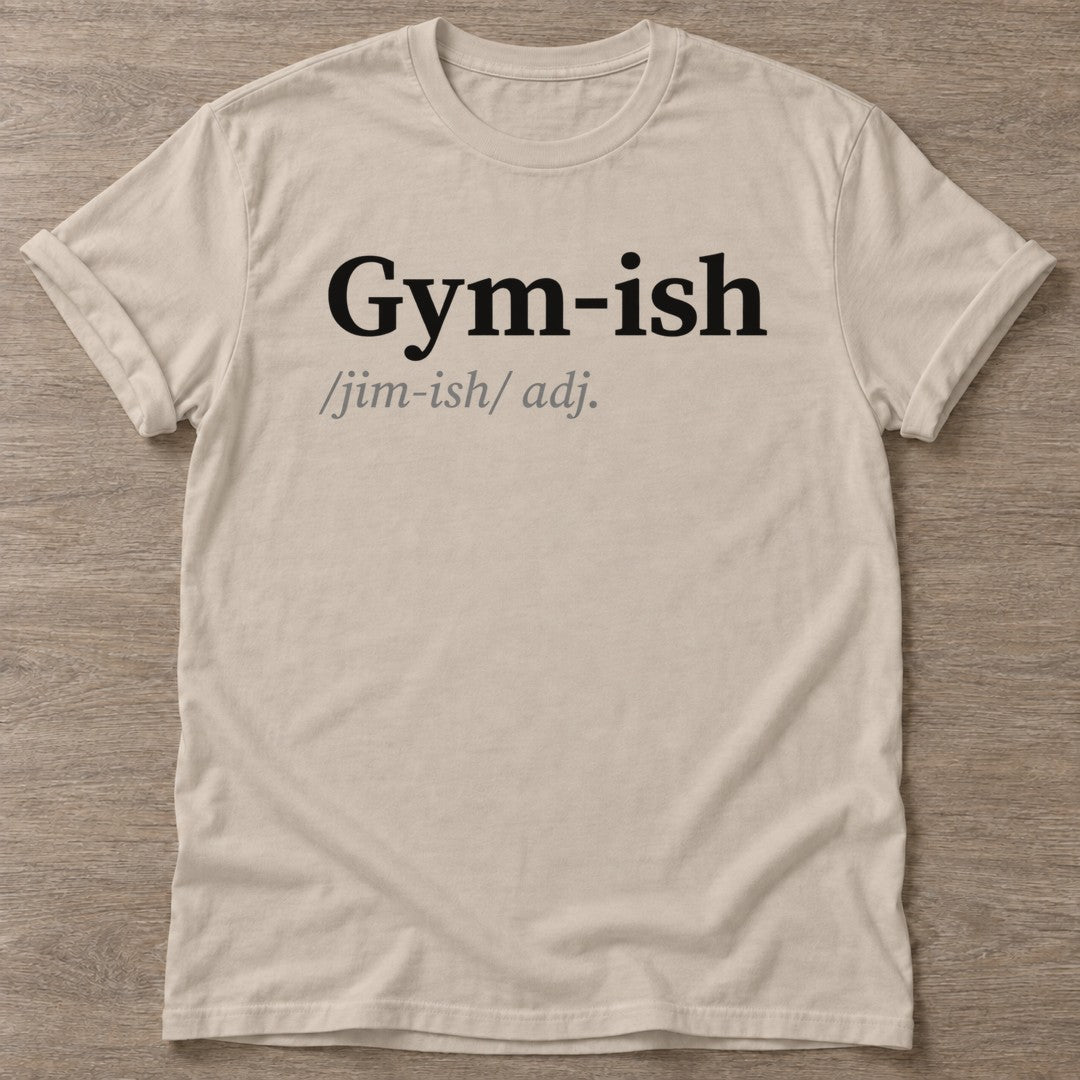 Sand Kinda Athletic T-shirt — funny gym slogan, for women who train and laugh about it