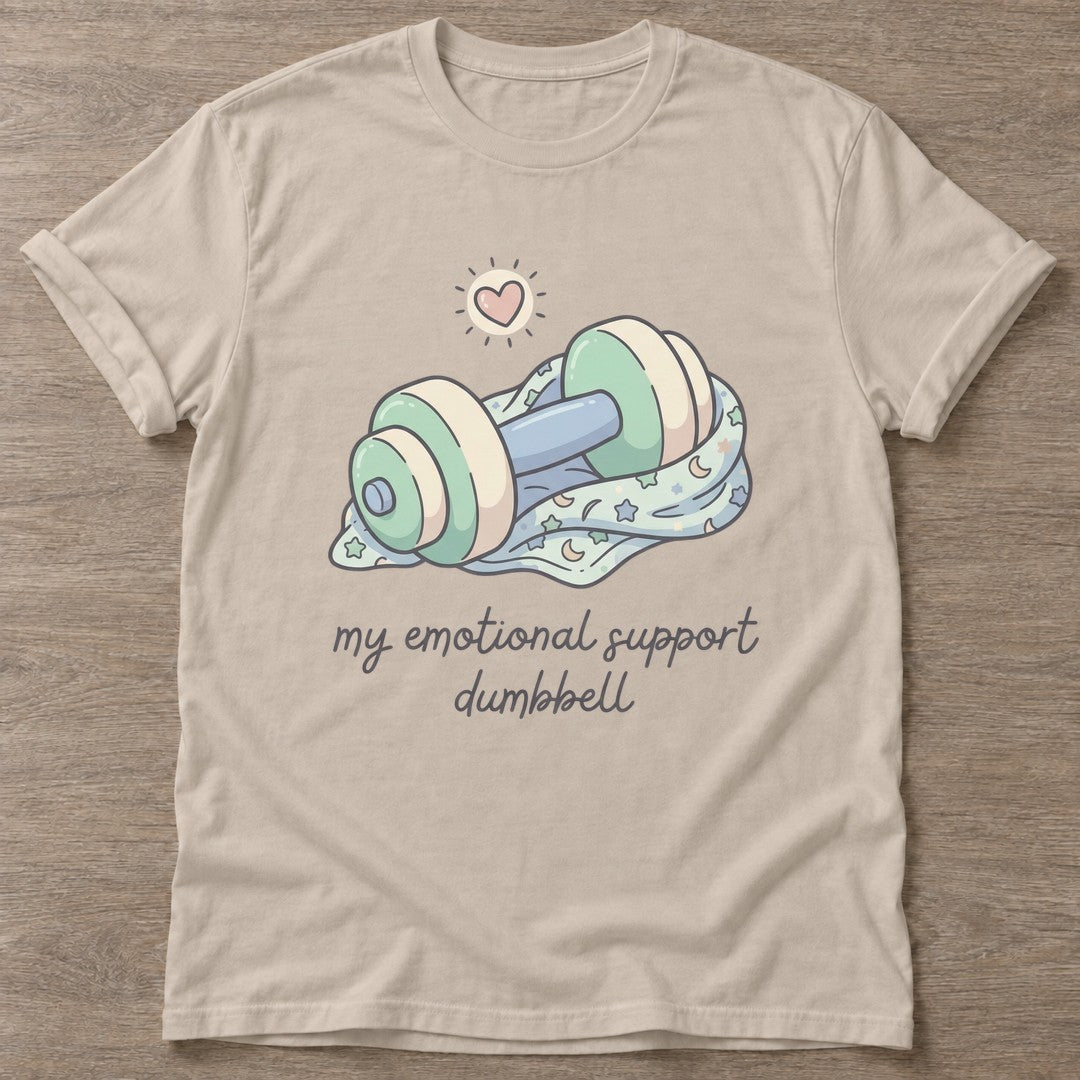 Sand Therapy Gains T-shirt — weightlifting design, for women who lift