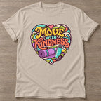 Sand Move With Kindness T-shirt — rest and recovery design, for women who train
